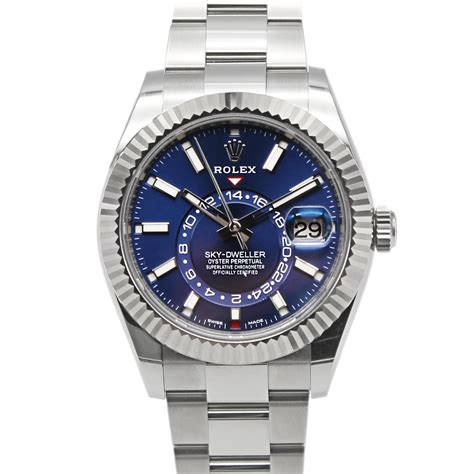 sky dweller rolex blue dial